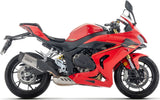 Terminale Di Scarico Con Omologazione Suono Indy-Race Evo Titanio Fondello Carby - Arrow Special Parts Compatibile Con Qj Motor Srk 800 Rr (2024-2025)