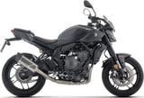 Impianto Di Scarico Completo Non Catalizzato E Senza Omologazione Suono Indy-Race Evo Titanio Fondello Carby - Arrow Special Parts Compatibile Con Yamaha Mt-07 (2025-2026)