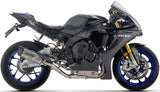Terminale Di Scarico Con Omologazione Suono Indy-Race Evo Titanio Fondello Carby - Arrow Special Parts Compatibile Con Yamaha Yzf-R1 1000 (2025)