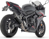 Impianto Di Scarico Completo Non Catalizzato E Con Omologazione Suono Indy-Race Evo Alluminio Nero Fondello Carby - Arrow Special Parts Compatibile Con Honda Cbr 650 R (2024-2026)