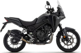 Terminale Di Scarico Con Omologazione Suono Indy-Race Evo Alluminio Nero Carbonio - Arrow Special Parts Compatibile Con Honda Nx 500 (2024-2026)