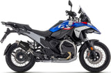 Terminale Di Scarico Con Omologazione Suono Indy-Race Alluminio Nero Fondello Inox - Arrow Special Parts Compatibile Con Bmw R 1300 (2025-2026)