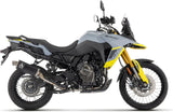 Terminale Di Scarico Con Omologazione Suono Indy-Race Alluminio Nero Acciaio - Arrow Special Parts Compatibile Con Suzuki V-Strom 800 De (2023-2024)