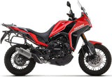 Impianto Di Scarico Completo Non Catalizzato E Con Omologazione Suono Indy-Race Alluminio Acciaio - Arrow Special Parts Compatibile Con Moto Morini X-Cape 650 (2022-2025)
