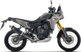 Terminale Di Scarico Con Omologazione Suono Indy-Race Alluminio Nero Fondello Inox - Arrow Special Parts Compatibile Con Yamaha Ténéré 700 (2025-2026)