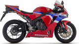 Impianto Di Scarico Completo Non Catalizzato E Con Omologazione Suono Indy-Race Alluminio Nero Carbonio - Arrow Special Parts Compatibile Con Honda Cbr 600 Rr (2024-2026)