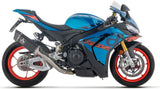 Impianto Di Scarico Completo Non Catalizzato E Senza Omologazione Suono Pista Titanio Nero Fondello Carby - Arrow Special Parts Compatibile Con Aprilia Tuono V4 1100 (2025-2026)