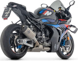 Impianto Di Scarico Completo Non Catalizzato E Con Omologazione Suono Pista Titanio Fondello Carby - Arrow Special Parts Compatibile Con Bmw M 1000 Rr (2025-2026)