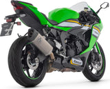 Terminale Di Scarico Con Omologazione Suono Pista Titanio Carbonio - Arrow Special Parts Compatibile Con Kawasaki Zx 6R 636 (2024-2026)