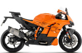 Terminale Di Scarico Con Omologazione Suono Pista Titanio Fondello Carby - Arrow Special Parts Compatibile Con Ktm 990 Rc R (2026)