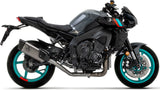 Impianto Di Scarico Completo Non Catalizzato E Senza Omologazione Suono Pista Full Titanio Carbonio - Arrow Special Parts Compatibile Con Yamaha Mt-10 (2022-2024)
