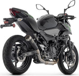 Impianto Di Scarico Completo Non Catalizzato E Con Omologazione Suono Pro-Race Nichrom Nero - Arrow Special Parts Compatibile Con Kawasaki Ninja 500 (2024-2026)