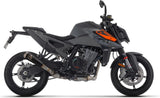 Terminale Di Scarico Con Omologazione Suono Pro-Race Nichrom Nero - Arrow Special Parts Compatibile Con Ktm 990 Duke (2024-2026)