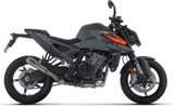 Exhaust Tip With Noise Certification Pro-Race Nichrom - Arrow Special Parts Compatible With Ktm 990 Duke (2024-2026)