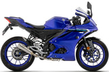 Impianto Di Scarico Completo Non Catalizzato E Senza Omologazione Suono Pro-Race Nichrom Fondello Inox - Arrow Special Parts Compatibile Con Yamaha Yzf R125 (2025-2026)