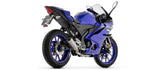 Impianto Di Scarico Completo Non Catalizzato E Senza Omologazione Suono Pro-Race Nichrom Fondello Inox - Arrow Special Parts Compatibile Con Yamaha Yzf R125 (2025-2026)