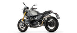 Terminale Di Scarico Con Omologazione Suono Pro-Race Titanio - Arrow Special Parts Compatibile Con Bmw R12 Nine T (2024-2026)