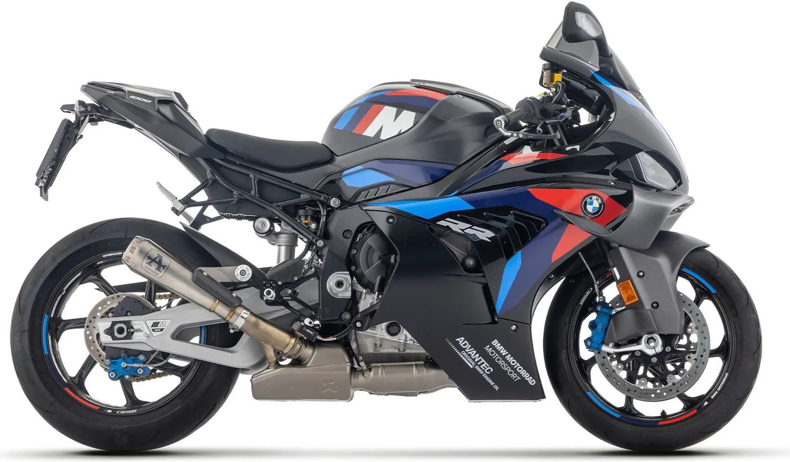 Impianto Di Scarico Completo Non Catalizzato E Con Omologazione Suono Pro-Race Nichrom Fondello Alluminio - Arrow Special Parts Compatibile Con Bmw M 1000 Rr (2025-2026)