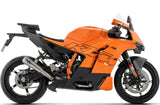 Terminale Di Scarico Con Omologazione Suono Pro-Race Nichrom Fondello Inox - Arrow Special Parts Compatibile Con Ktm 990 Rc R (2026)