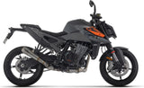 Terminale Di Scarico Con Omologazione Suono Pro-Race Titanio Titanio - Arrow Special Parts Compatibile Con Ktm 990 Duke (2024-2026)