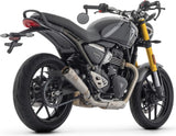 Exhaust Tip With Noise Certification Pro-Race Nichrom - Arrow Special Parts Compatible With Triumph Speed 400 (2024-2025)