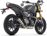 Terminale Di Scarico Con Omologazione Suono Pro-Race Nichrom - Arrow Special Parts Compatibile Con Triumph Speed 400 (2024-2025)
