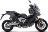 Impianto Di Scarico Completo Non Catalizzato E Con Omologazione Suono Race-Tech Short Alluminio Nero Fondello Carby - Arrow Special Parts Compatibile Con Honda X-Adv 750 (2025-2026)