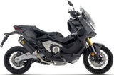 Terminale Di Scarico Con Omologazione Suono Race-Tech Alluminio Nero Fondello Carby - Arrow Special Parts Compatibile Con Honda X-Adv 750 (2025-2026)
