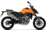 Terminale Di Scarico Con Omologazione Suono Race-Tech Alluminio Fondello Carby - Arrow Special Parts Compatibile Con Ktm 790 Duke (2025-2026)