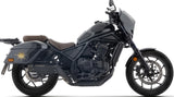 Terminale Di Scarico Con Omologazione Suono Rebel Nichrom Nero Fondello Carby - Arrow Special Parts Compatibile Con Honda Cmx 1100 Rebel T (2025-2026)