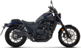 Terminale Di Scarico Con Omologazione Suono Rebel Nichrom Nero Fondello Carby - Arrow Special Parts Compatibile Con Honda Cmx 1100 Rebel (2025-2026)
