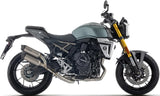 Impianto Di Scarico Completo Catalizzato E Con Omologazione Suono Round Titanio Fondello Carby - Arrow Special Parts Compatibile Con Suzuki Gsx 8T (2025-2026)