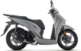 Impianto Di Scarico Completo Catalizzato E Con Omologazione Suono Urban Alluminio Nero - Arrow Special Parts Compatibile Con Honda Sh 150 (2024-2026)