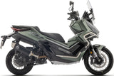 Terminale Di Scarico Con Omologazione Suono Urban Alluminio Nero - Arrow Special Parts Compatibile Con Zontes Zt 368 G (2025-2026)