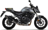 Terminale Di Scarico Con Omologazione Suono Veloce Alluminio Nero Carbonio - Arrow Special Parts Compatibile Con Honda Cb 750 Hornet (2023-2024)