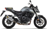 Terminale Di Scarico Con Omologazione Suono Veloce Alluminio Carbonio - Arrow Special Parts Compatibile Con Honda Cb 750 Hornet (2023-2024)