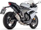 Impianto Di Scarico Completo Non Catalizzato E Senza Omologazione Suono Veloce Titanio Carbonio - Arrow Special Parts Compatibile Con Triumph Daytona 660 (2024-2026)