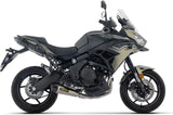 Impianto Di Scarico Completo Non Catalizzato E Senza Omologazione Suono X-Kone Titanio Nero Fondello Carby - Arrow Special Parts Compatibile Con Kawasaki Versys 650 (2025-2026)