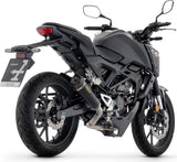 Impianto Di Scarico Completo Non Catalizzato E Senza Omologazione Suono X-Kone Alluminio Nero Carbonio - Arrow Special Parts Compatibile Con Honda Cb 125 R (2024-2026)