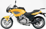 Terminale Di Scarico Con Omologazione Suono Ghisa Acciaio Nero - Gpr Compatibile Con Bmw F 650 Cs Scarver (2001-2006)