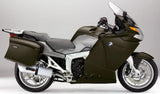 Terminale Di Scarico Con Omologazione Suono Albus Ceramic Alluminio Bianco - Gpr Compatibile Con Bmw K 1200 Gt (2006-2008)