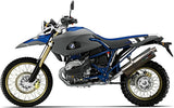 Terminale Di Scarico Con Omologazione Suono Trioval Acciaio - Gpr Compatibile Con Bmw Hp 2 Enduro (2006-2009)