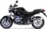 Terminale Di Scarico Con Omologazione Suono Albus Ceramic Alluminio Bianco - Gpr Compatibile Con Bmw R 1200 (2006-2010)