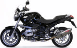 Terminale Di Scarico Con Omologazione Suono Trioval Acciaio - Gpr Compatibile Con Bmw R 1200 (2006-2010)