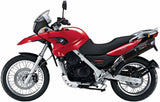 Terminale Di Scarico Con Omologazione Suono Furore Alluminio Nero - Gpr Compatibile Con Bmw F 650 Gs (2000-2003)