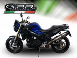 Terminale Di Scarico Con Omologazione Suono Gpe Anniversary Titanio - Gpr Compatibile Con Bmw F 800 R (2015-2016)