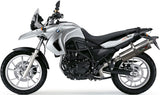 Terminale Di Scarico Con Omologazione Suono Trioval Acciaio - Gpr Compatibile Con Bmw F 650 Gs Twin (2008-2018)