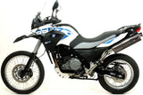 Terminale Di Scarico Con Omologazione Suono Trioval Acciaio - Gpr Compatibile Con Bmw G 650 Gs - Sertao (2010-2016)