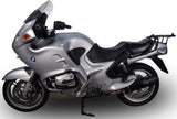 Terminale Di Scarico Con Omologazione Suono Furore Alluminio Nero - Gpr Compatibile Con Bmw R 1150 Rt (2000-2006)