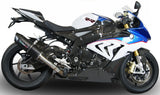 Terminale Di Scarico Con Omologazione Suono Furore Alluminio Nero - Gpr Compatibile Con Bmw S 1000 Rr (2015-2016)